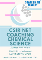 CSIR UGC NET Chemistry Coaching in Chandigarh With Statesman Academy
